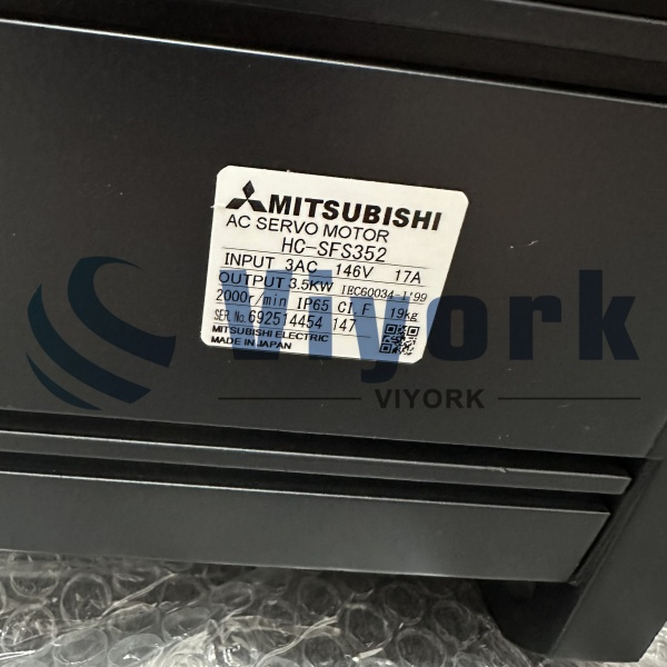 Mitsubishi HC-SFS352 AC SERVO MOTOR NEW