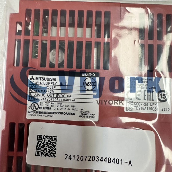 Mitsubishi Q63P PROGRAMMABLE CONTROLLER MODULE NEW