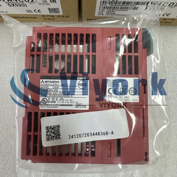 Mitsubishi Q63P PROGRAMMABLE CONTROLLER MODULE NEW