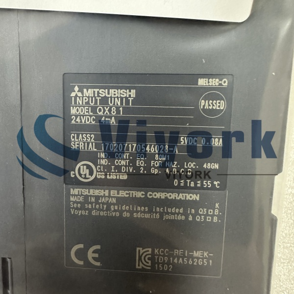 Mitsubishi QX81 PROGRAMMABLE CONTROLLER MODULE NEW