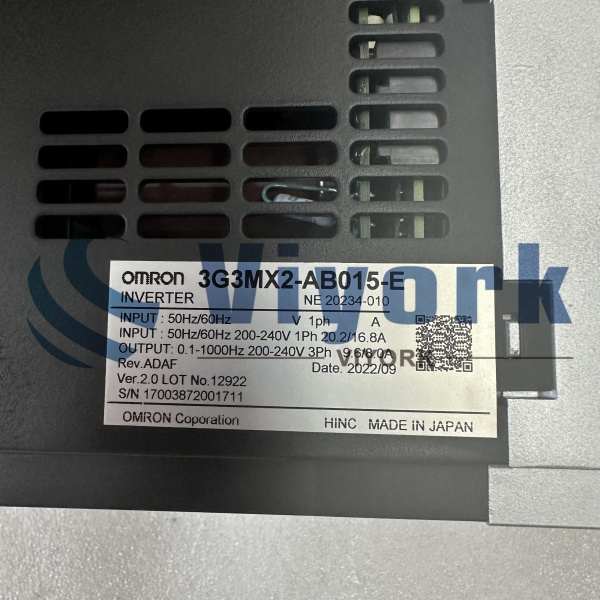Omron 3G3MX2-AB015-E INVERTER NEW