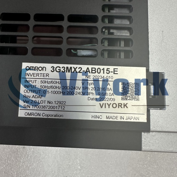 Omron 3G3MX2-AB015-E INVERTER NEW