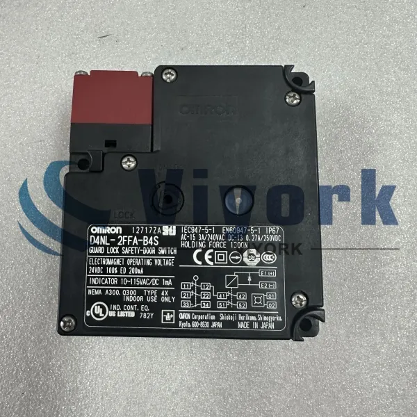 Omron D4NL-2FFA-B4S Safety Door Switch NEW