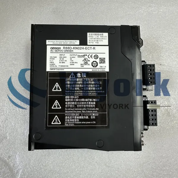 Omron R88D-KN02H-ECT-R SERVO DRIVE G5-SERIES NETWORK TYPE AC 200WATT 200VAC NEW
